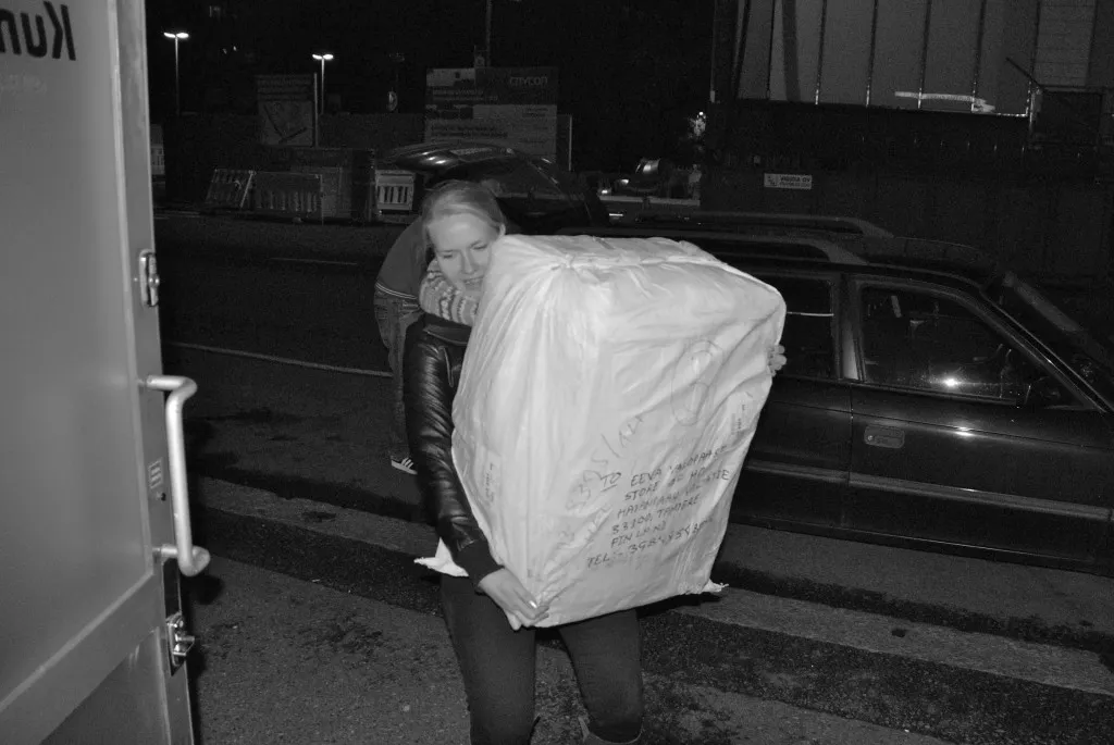 Yhdentoista aikoihin olimme jo takaisin Tampereella.