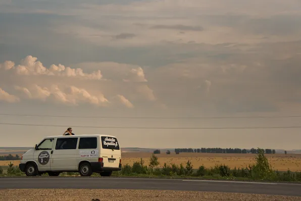 4. ja 5. päivä: Moskova - Kazan - Ufa  I  Ajoa ja yöllinen tunkeutuja