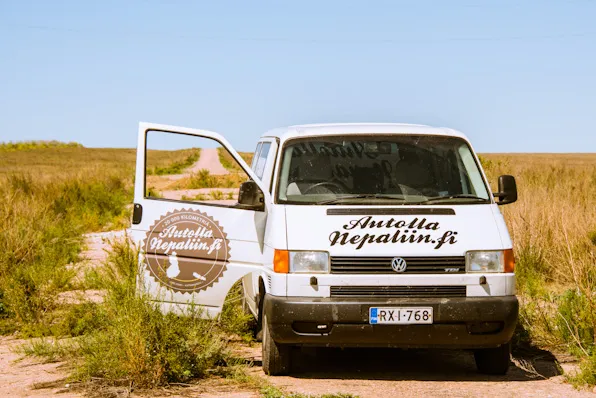 The major road M36, or what is left of it.